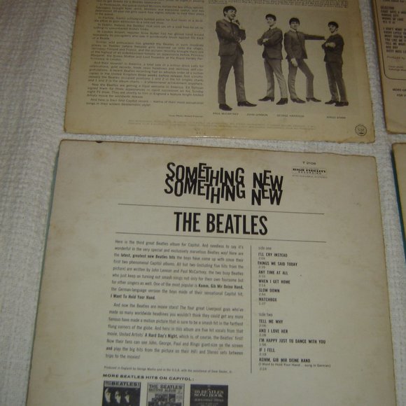 6 -VINTAGE  ORGINAL VINYL RECORD ALBUMS FROM THE BEATLES.. - Picture 9 of 16